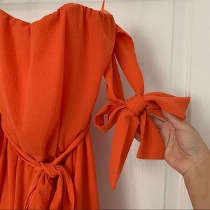 Orange romper
